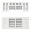 NewAge Products Home Bar 7 Piece Cabinet Set