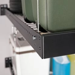 NewAge Products Pro Series 4 Ft. X 8 Ft. And 2 Ft. X 8 Ft. Wall Mounted Steel Shelf Set Large Storage Solutions 35 NewAge Products Pro Series 4 Ft. X 8 Ft. And 2 Ft. X 8 Ft. Wall Mounted Steel Shelf Set Large Storage Solutions