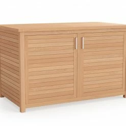 NewAge Products Patio Furniture Teak Deck Box