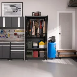 NewAge Products Pro Series Gray 12 Piece Cabinet Set Garage Storage 35 NewAge Products Pro Series Gray 12 Piece Cabinet Set Garage Storage