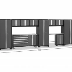 NewAge Products Garage Storage Systems Bold Series 11 Piece Cabinet Set 79 NewAge Products Garage Storage Systems Bold Series 11 Piece Cabinet Set