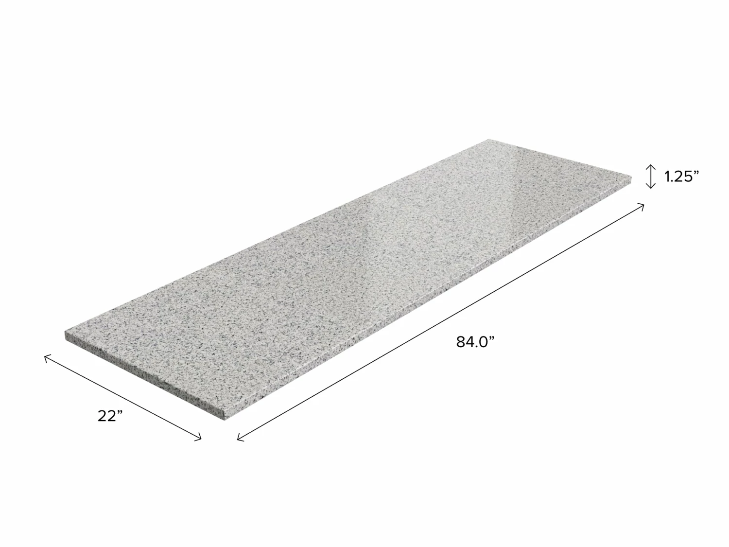 NewAge Products Home Bar Series 84 In. White Pearl Granite Countertop 2 NewAge Products Home Bar Series 84 In. White Pearl Granite Countertop