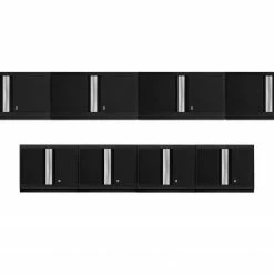 NewAge Products Bold Series 8 Piece Cabinet Set Garage Storage 30 NewAge Products Bold Series 8 Piece Cabinet Set Garage Storage