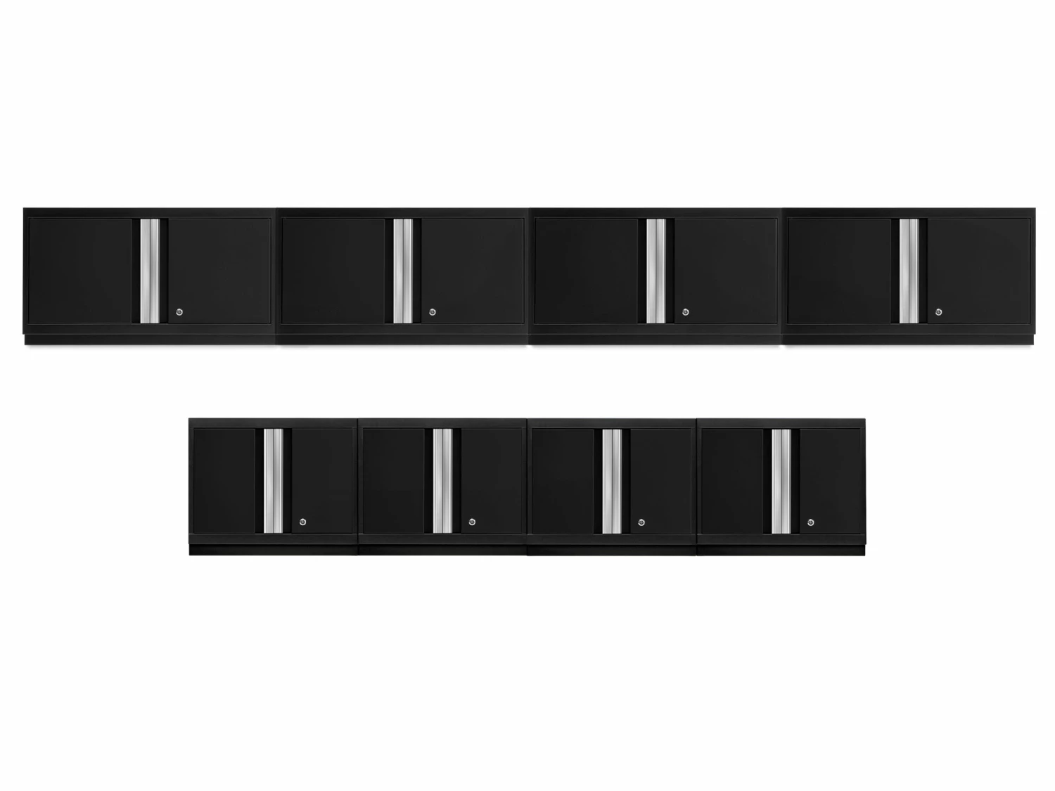 NewAge Products Bold Series 8 Piece Cabinet Set Garage Storage 13 NewAge Products Bold Series 8 Piece Cabinet Set Garage Storage