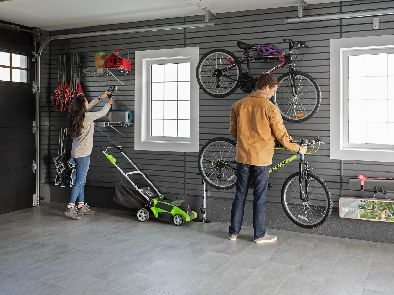 NewAge Products 40 SQ. FT. PVC Slatwall 9 NewAge Products 40 SQ. FT. PVC Slatwall