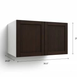 NewAge Products Home Extended Above Fridge Cabinet - 36 Inch