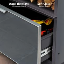 NewAge Products Outdoor Kitchen Aluminum Kamado Cabinet