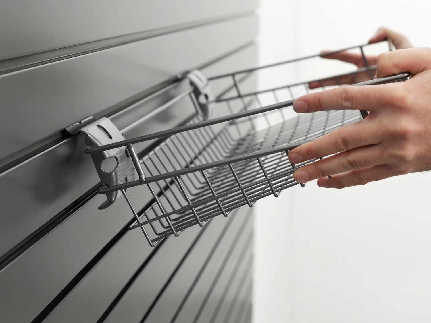 NewAge Products 40 SQ. FT. PVC Slatwall 7 NewAge Products 40 SQ. FT. PVC Slatwall