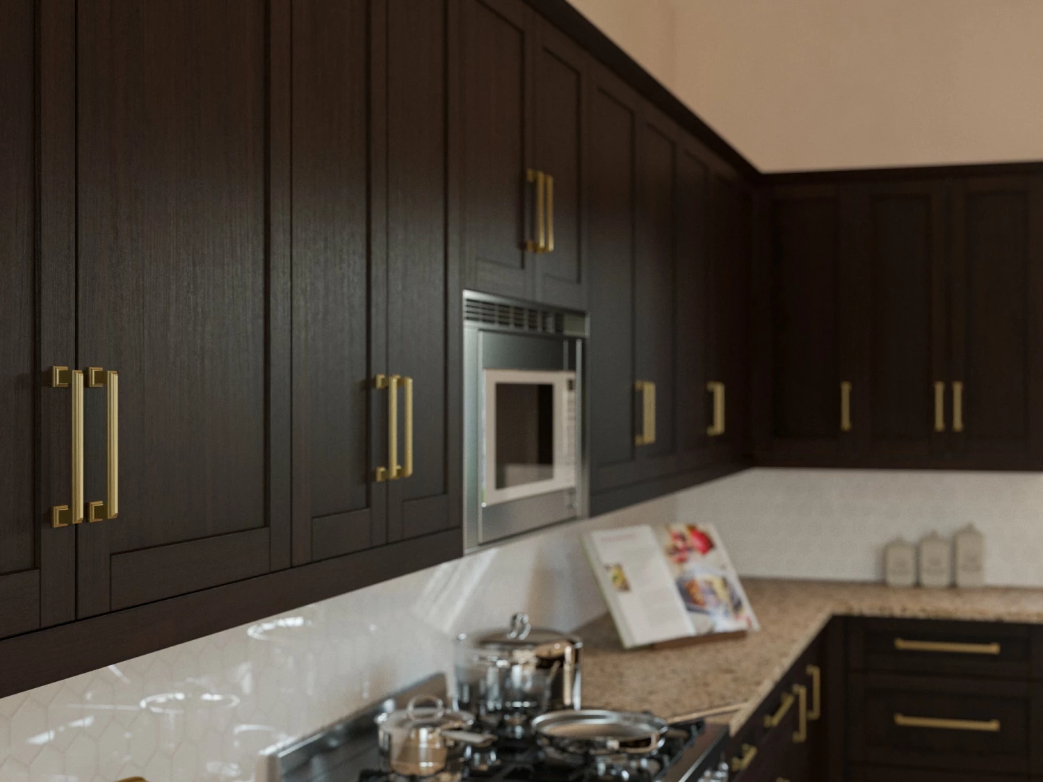 NewAge Products Home Extended Corner Wall Cabinet - 27 Inch 22 NewAge Products Home Extended Corner Wall Cabinet - 27 Inch