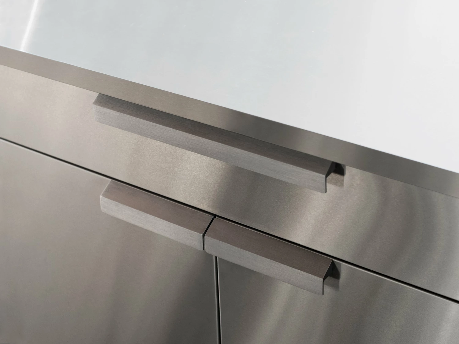 NewAge Products Outdoor Kitchen Stainless Steel 4 Piece Cabinet Set 5 NewAge Products Outdoor Kitchen Stainless Steel 4 Piece Cabinet Set