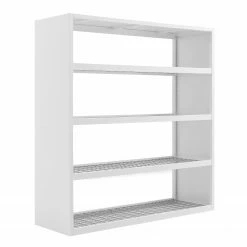 NewAge Products Pro Series 72 In. Wall Mounted Rack Large Storage Solutions