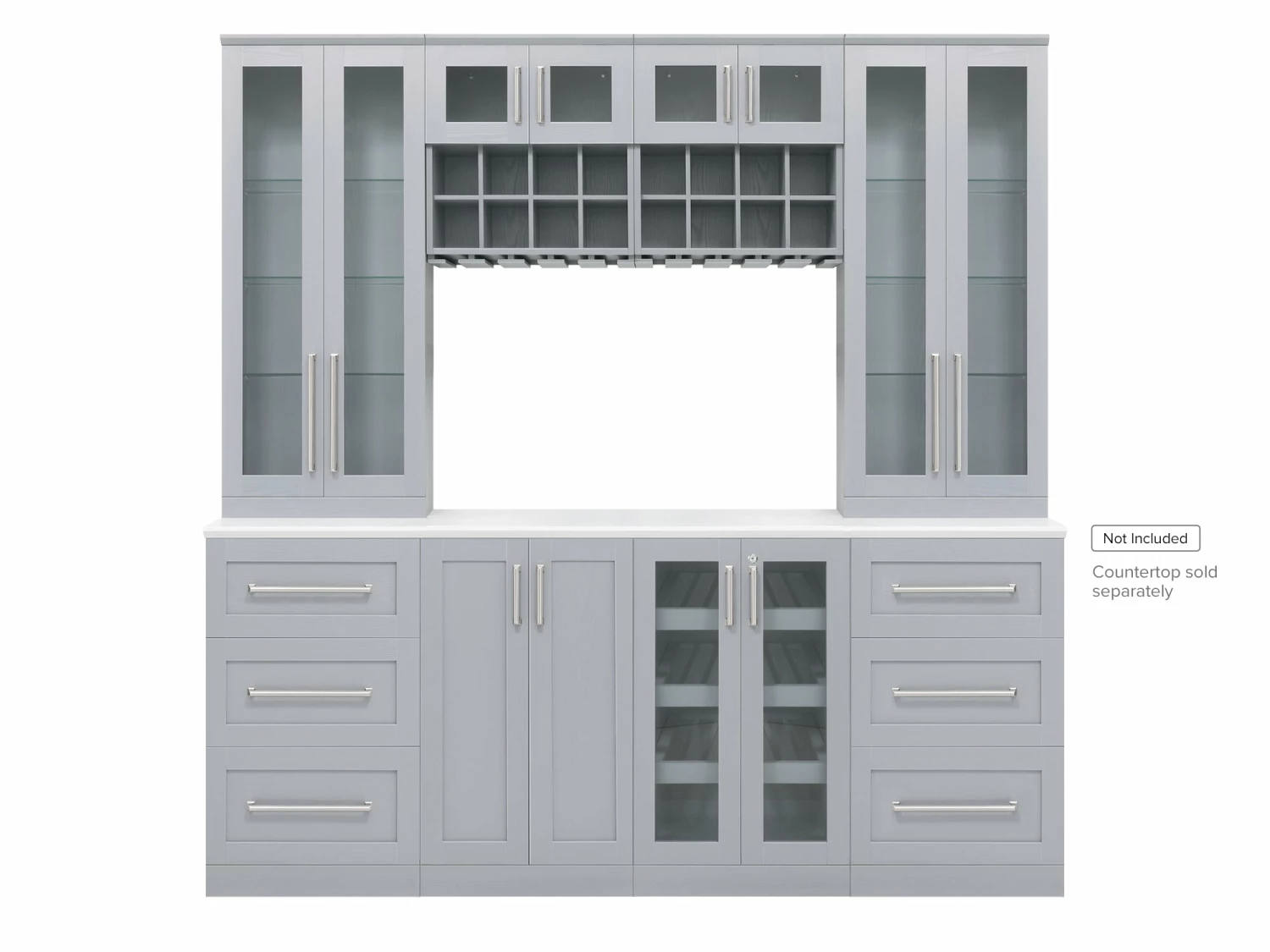 NewAge Products Home Bar Cabinets Home Bar 8 Piece Cabinet Set 10 NewAge Products Home Bar Cabinets Home Bar 8 Piece Cabinet Set