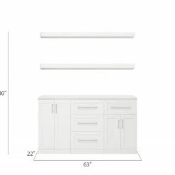 NewAge Products Home Bar 5 Piece Cabinet Set Home Bar Cabinets