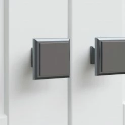 NewAge Products Kitchen Cabinet Handles Traditional Square