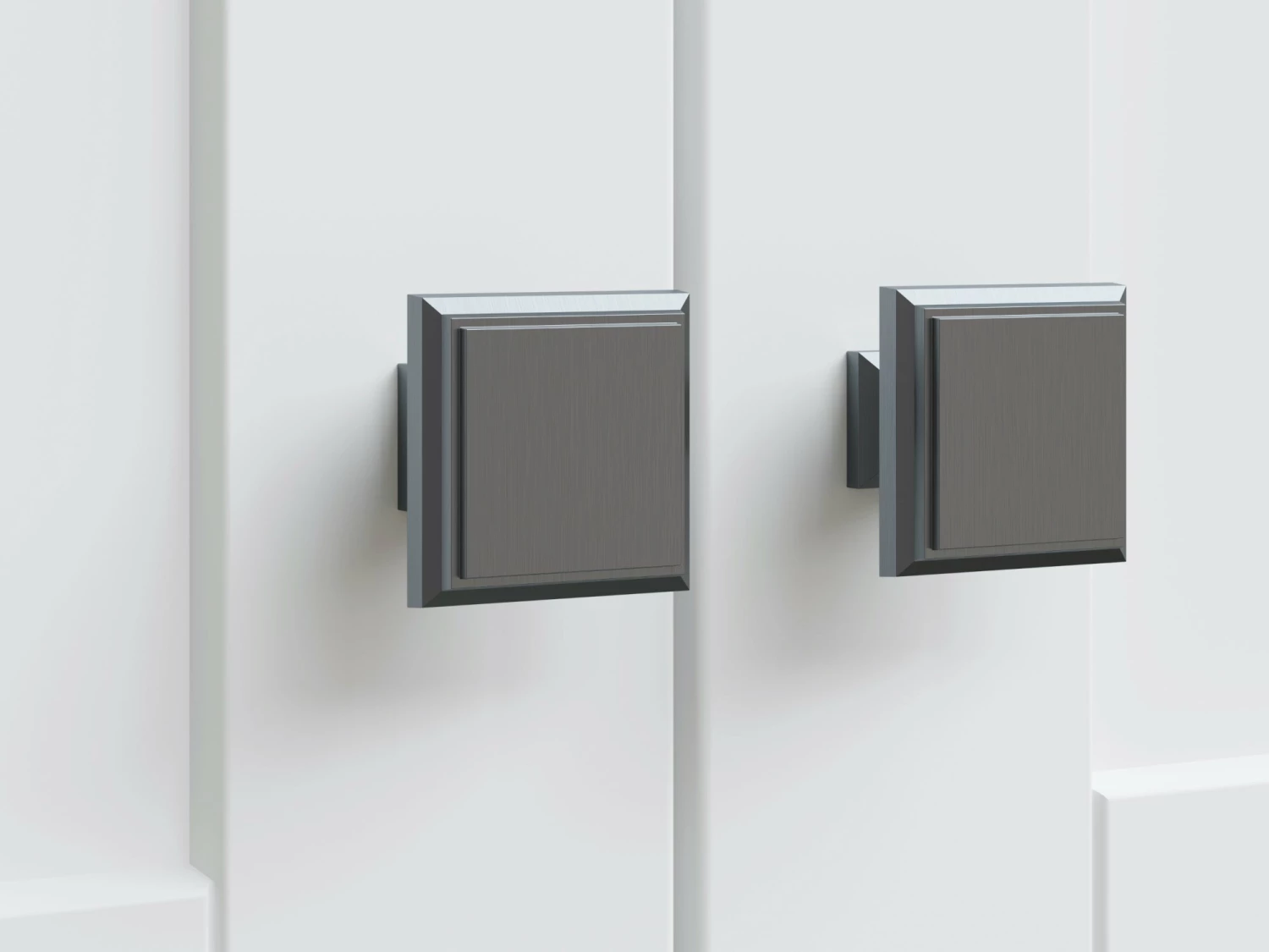 NewAge Products Kitchen Cabinet Handles Traditional Square 2 NewAge Products Kitchen Cabinet Handles Traditional Square