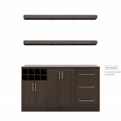 NewAge Products Home Bar 5 Piece Cabinet Set 43 NewAge Products Home Bar 5 Piece Cabinet Set