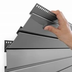 None Bold Series Slatwall Backsplash 37 None Bold Series Slatwall Backsplash