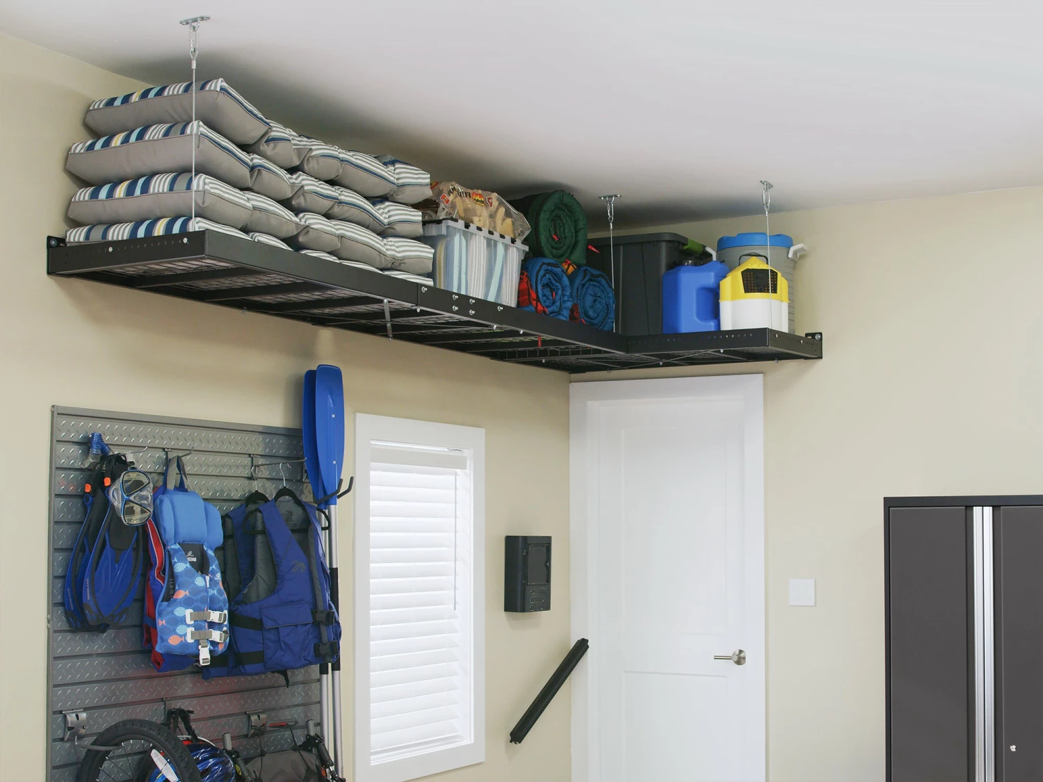 NewAge Products Garage Storage Bold Series Gray 6 Piece Cabinet Set 7 NewAge Products Garage Storage Bold Series Gray 6 Piece Cabinet Set