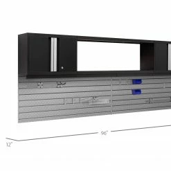 NewAge Products Garage Storage Bold Series 3 Piece Cabinet Set 49 NewAge Products Garage Storage Bold Series 3 Piece Cabinet Set