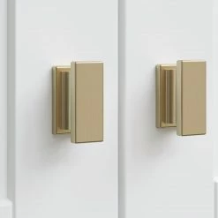 NewAge Products Kitchen Cabinet Handles Contemporary Square