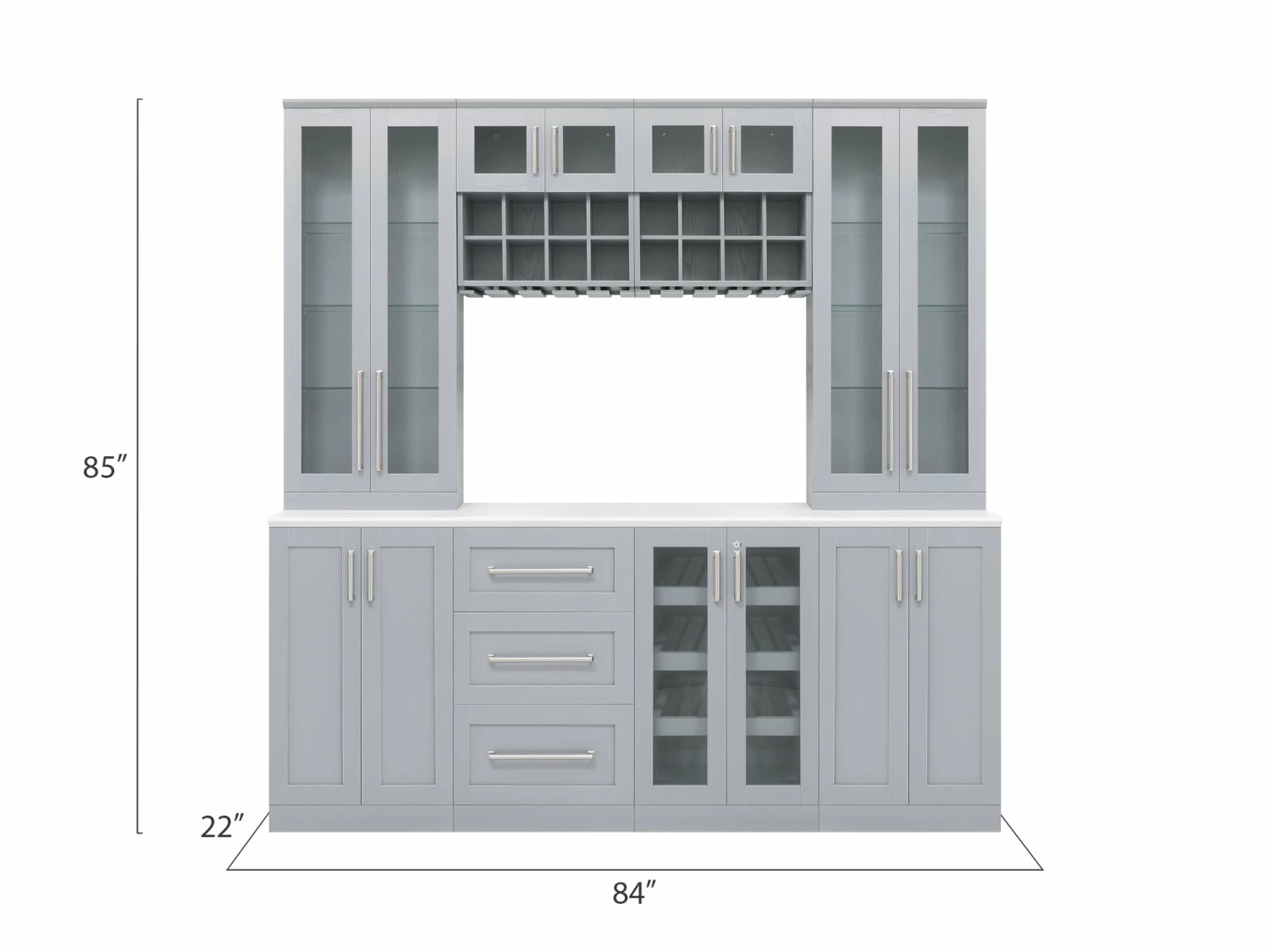 NewAge Products Home Bar 8 Piece Cabinet Set Home Bar Cabinets 12 NewAge Products Home Bar 8 Piece Cabinet Set Home Bar Cabinets