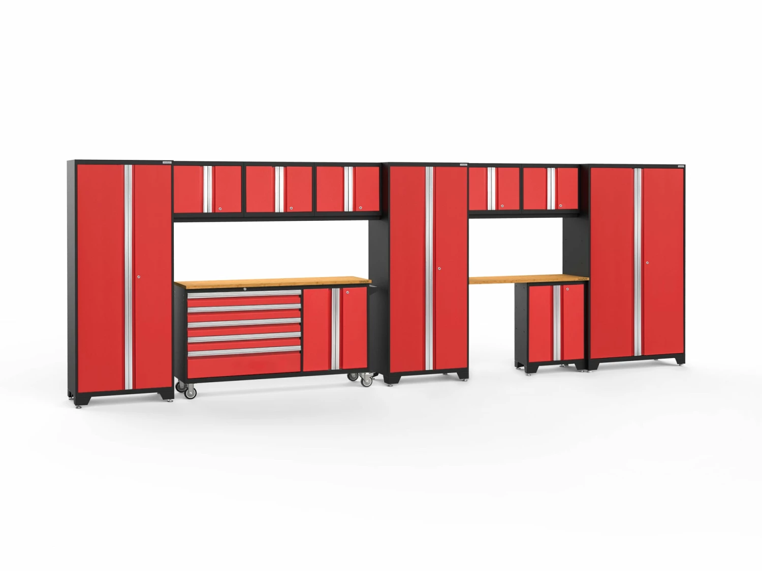 NewAge Products Garage Storage Systems Bold Series 11 Piece Cabinet Set 33 NewAge Products Garage Storage Systems Bold Series 11 Piece Cabinet Set