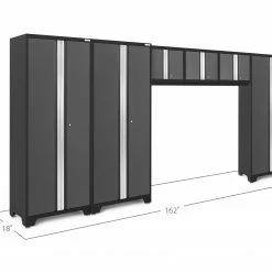 NewAge Products Garage Storage Bold Series Gray 6 Piece Set 10 NewAge Products Garage Storage Bold Series Gray 6 Piece Set