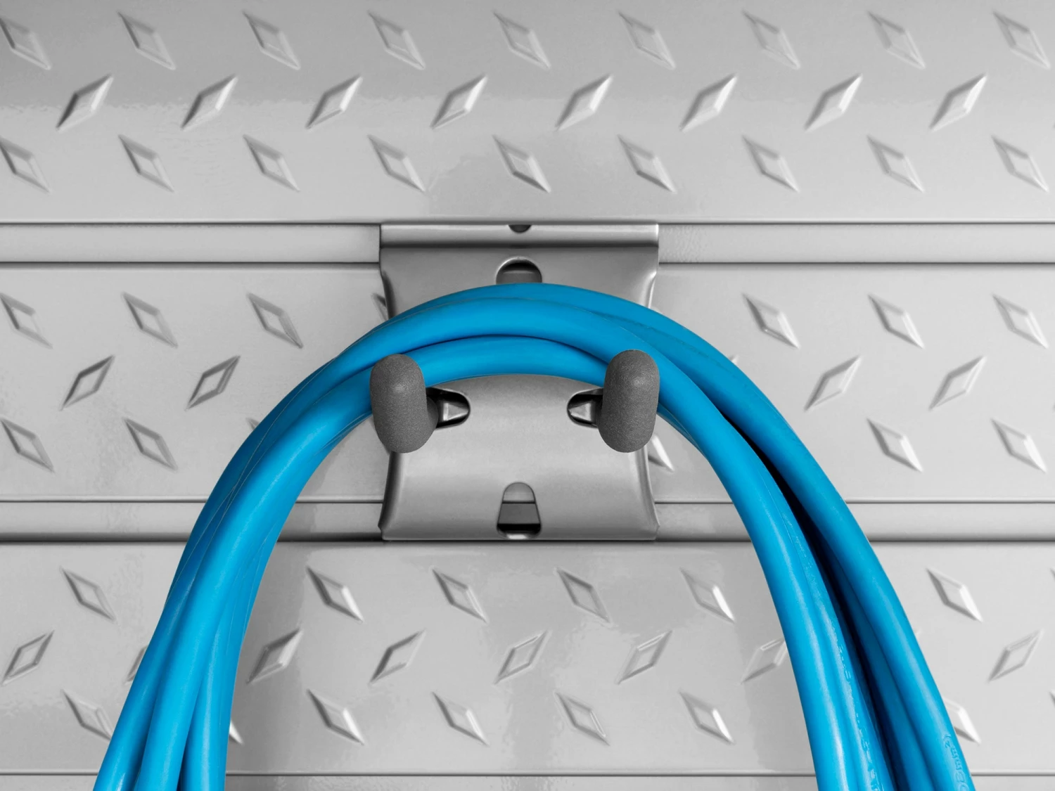 NewAge Products Garage Storage Steel Slatwall 12-Piece Accessory Kit 7 NewAge Products Garage Storage Steel Slatwall 12-Piece Accessory Kit