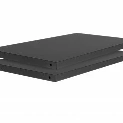 NewAge Products Garage Storage Pro Series Black 15" Locker Shelves (2 Pack)