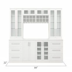 NewAge Products Home Bar Cabinets Home Bar 8 Piece Cabinet Set 28 NewAge Products Home Bar Cabinets Home Bar 8 Piece Cabinet Set