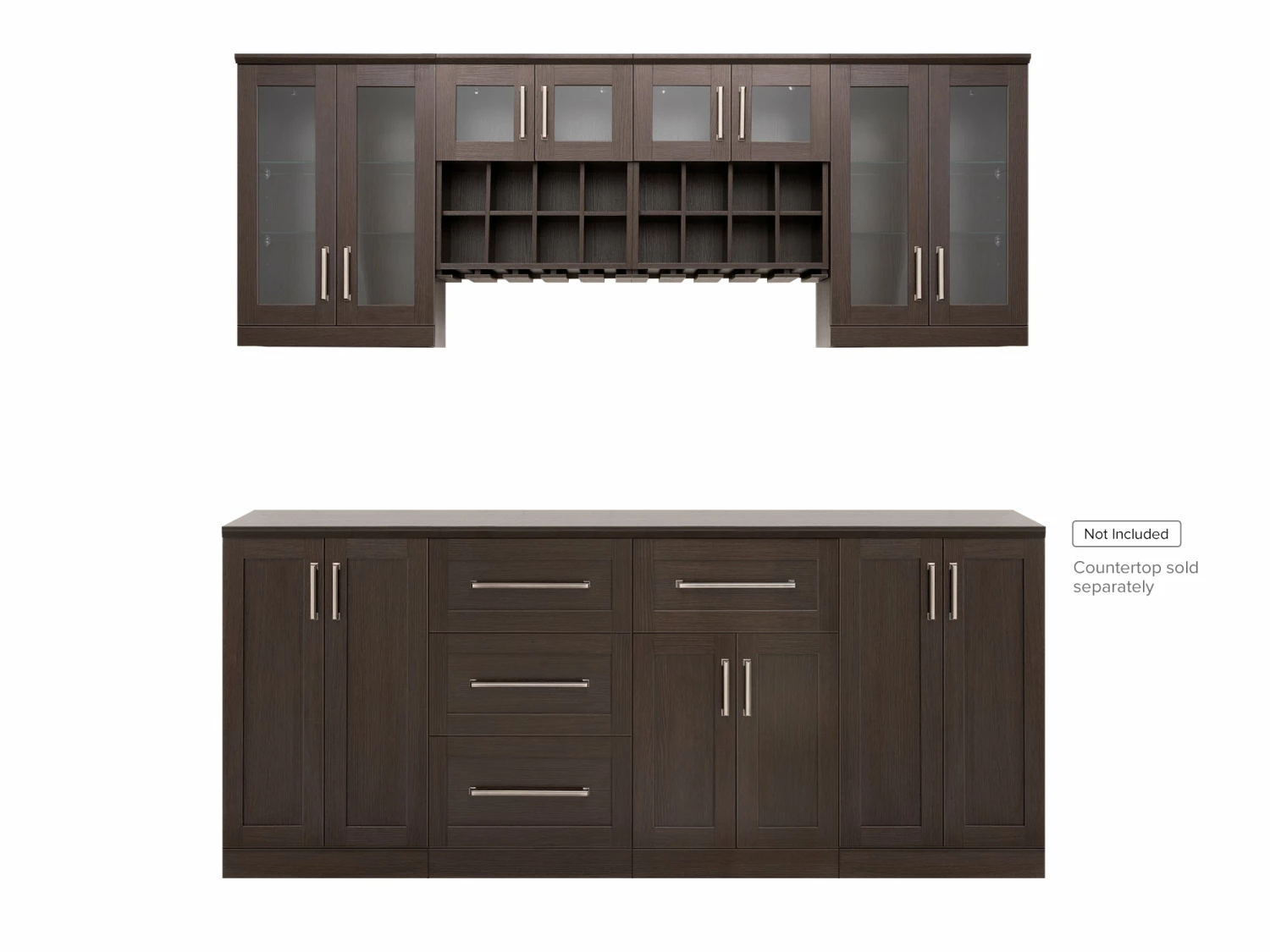 NewAge Products Home Bar Cabinets Home Bar 8 Piece Cabinet Set 21 NewAge Products Home Bar Cabinets Home Bar 8 Piece Cabinet Set