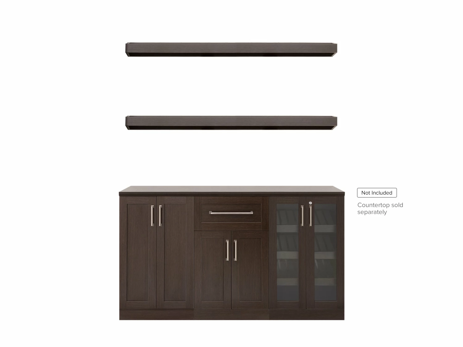 NewAge Products Home Bar 5 Piece Cabinet Set 18 NewAge Products Home Bar 5 Piece Cabinet Set