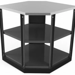 NewAge Products Outdoor Kitchen Aluminum 90-Degree Corner Shelf