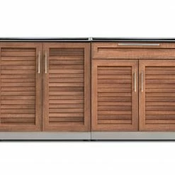 NewAge Products Outdoor Kitchen Stainless Steel 2 Piece Cabinet Set 28 NewAge Products Outdoor Kitchen Stainless Steel 2 Piece Cabinet Set