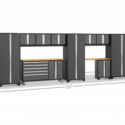 NewAge Products Garage Storage Systems Bold Series 11 Piece Cabinet Set 64 NewAge Products Garage Storage Systems Bold Series 11 Piece Cabinet Set