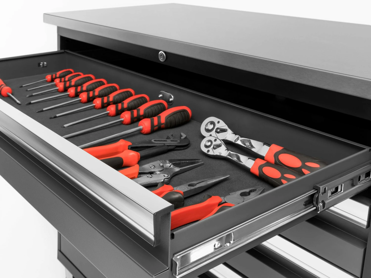 NewAge Products Garage Storage Systems Bold Series 11 Piece Cabinet Set 26 NewAge Products Garage Storage Systems Bold Series 11 Piece Cabinet Set