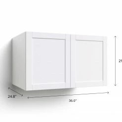 NewAge Products Home Extended Above Fridge Cabinet - 36 Inch