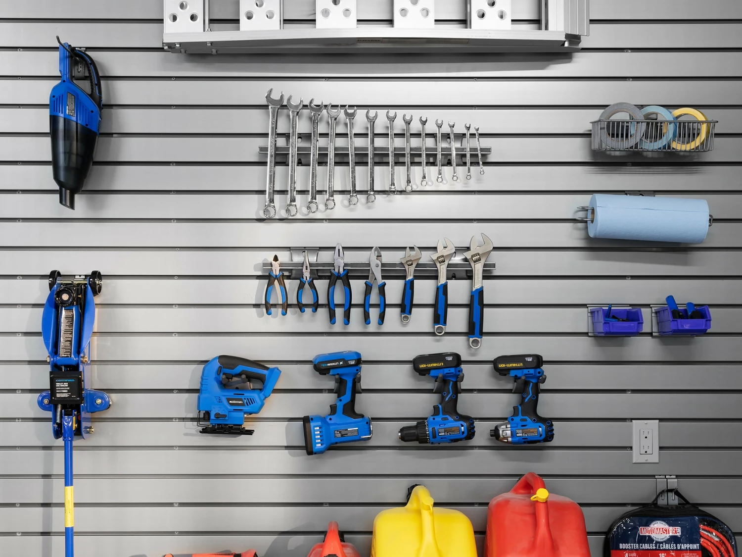 NewAge Products 40 SQ. FT. PVC Slatwall 10 NewAge Products 40 SQ. FT. PVC Slatwall