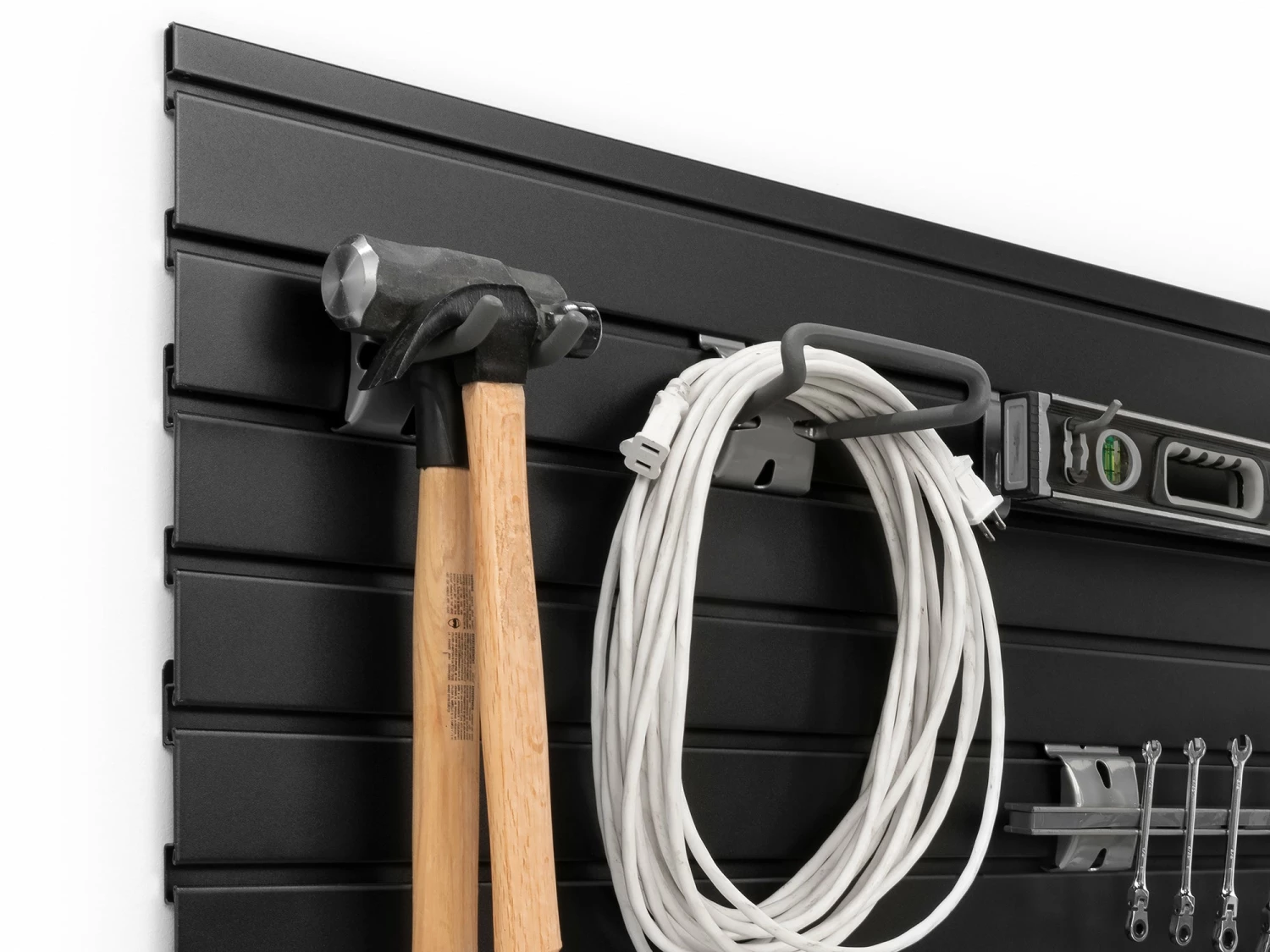 NewAge Products 2 X Bold Series 72 In. Slatwall Backsplash 12 NewAge Products 2 X Bold Series 72 In. Slatwall Backsplash